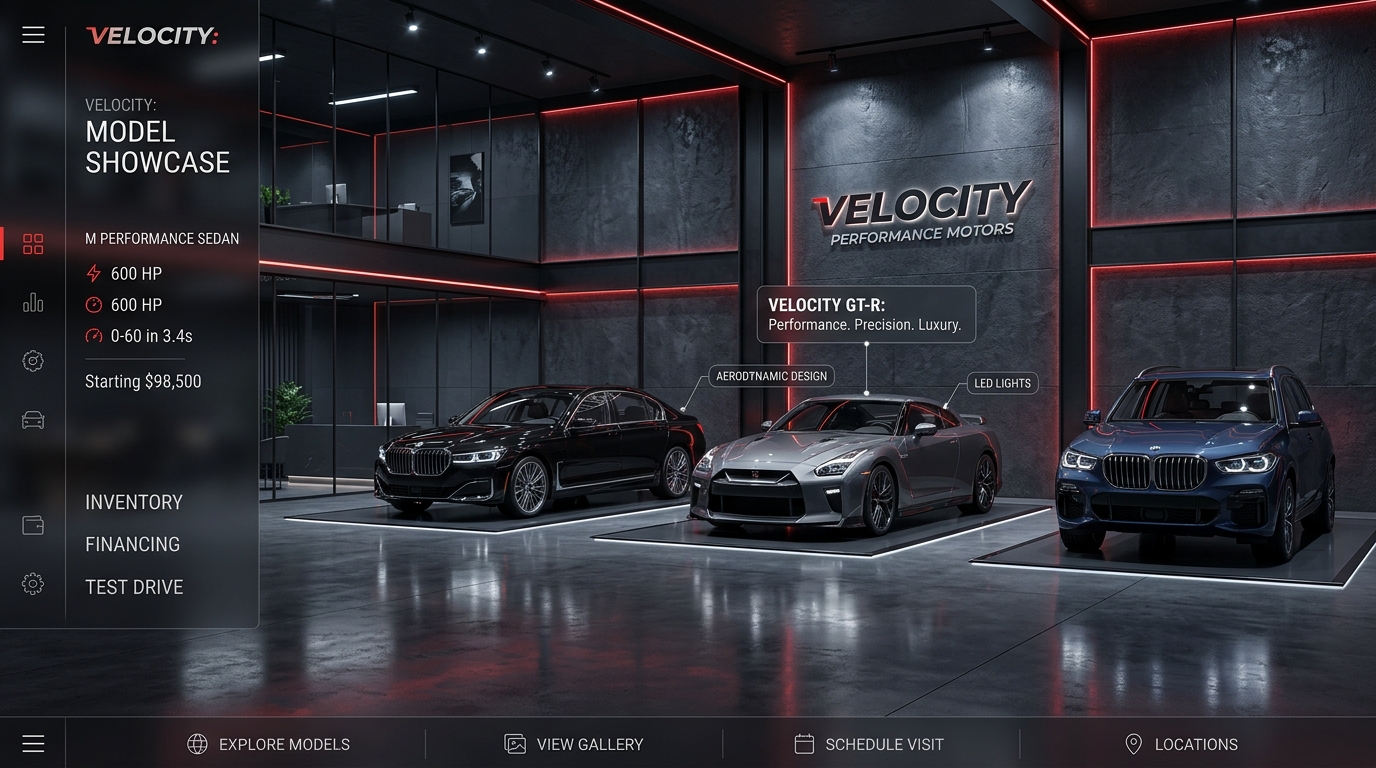 Showroom Otomotif Google Ads Arkan WebDev